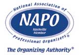 Click to visit NAPO - National Association
		of Professional Organizers
